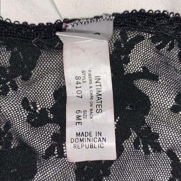 Vintage Christian Dior high cut black lace panties - Picture 11 of 15